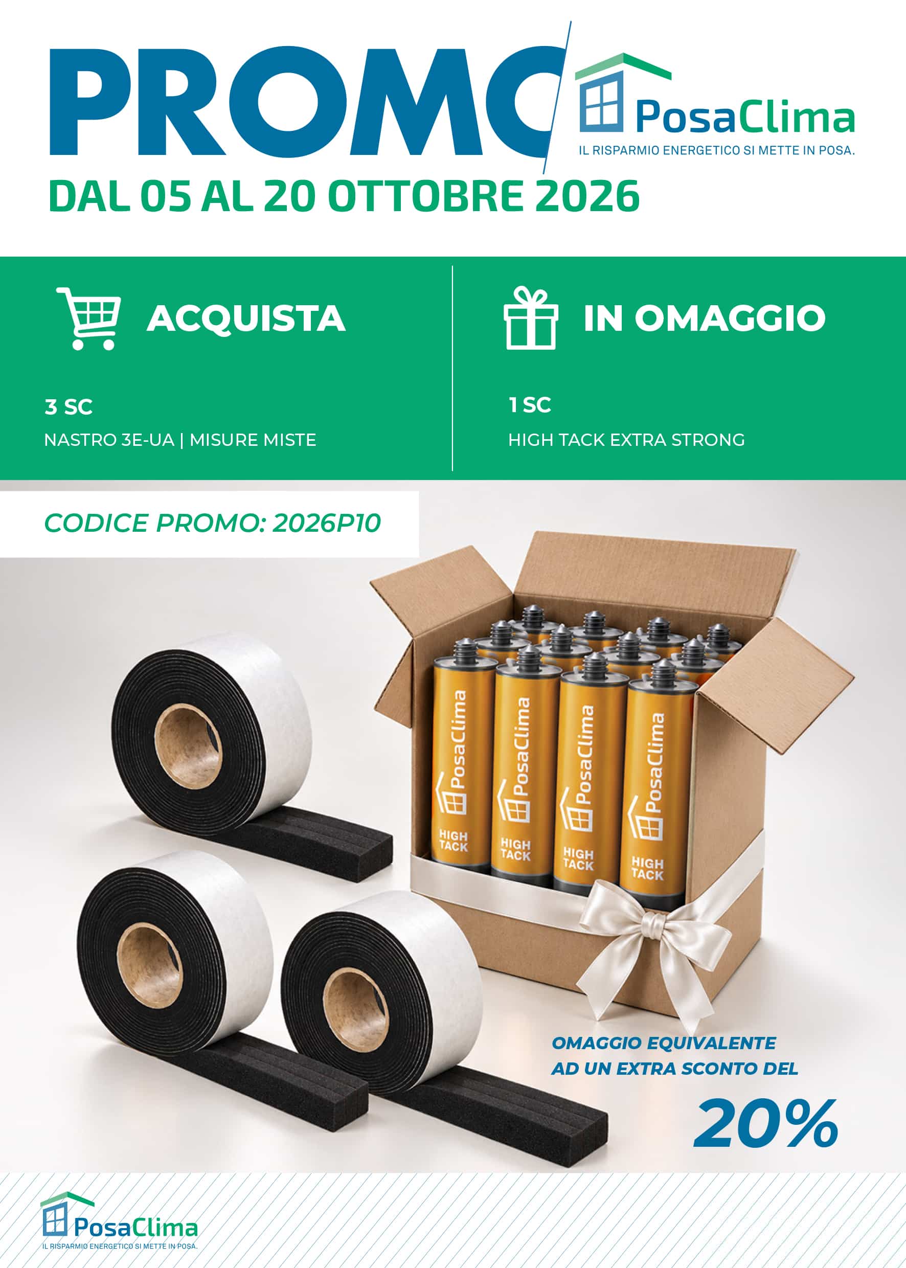 Promozione Posaclima Ottobre 2026 - Pulita Ferramenta